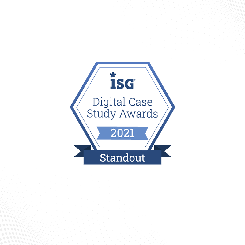 GAVS Case Studies recognized with ISG Digital Case Study Awards_2021