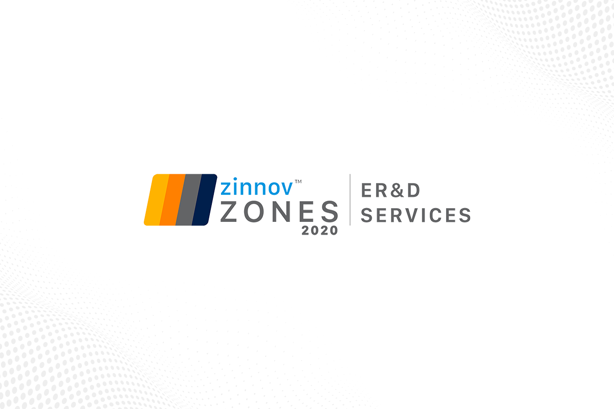 Recognized Software Platform Engineering & Enterprise Software ER&D Player by Zinnov