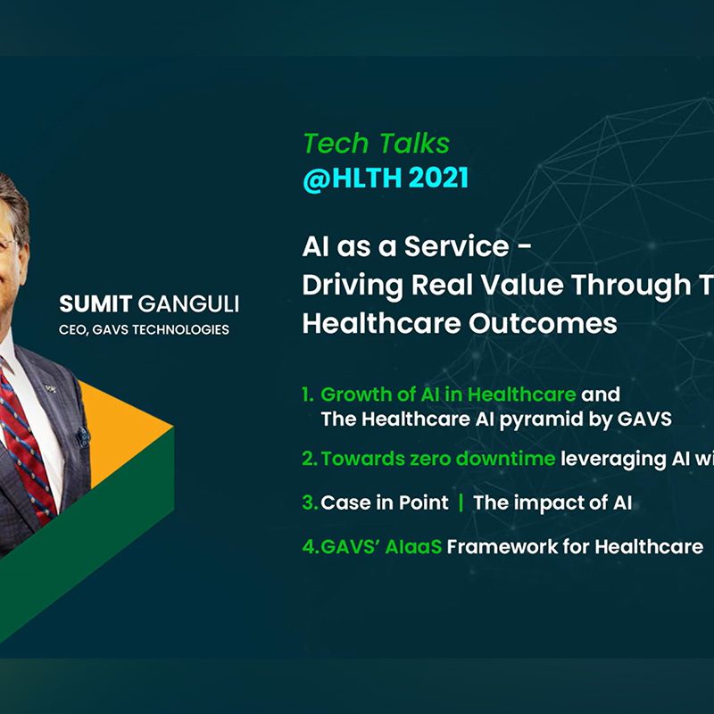 Tech Talk AIaaS Series Sumit Ganguli – HLTH Boston 2021