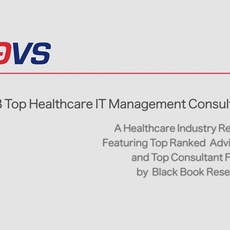 GAVS World’s 1 Healthcare IT Infra Provider 2018 Powered by AIOps