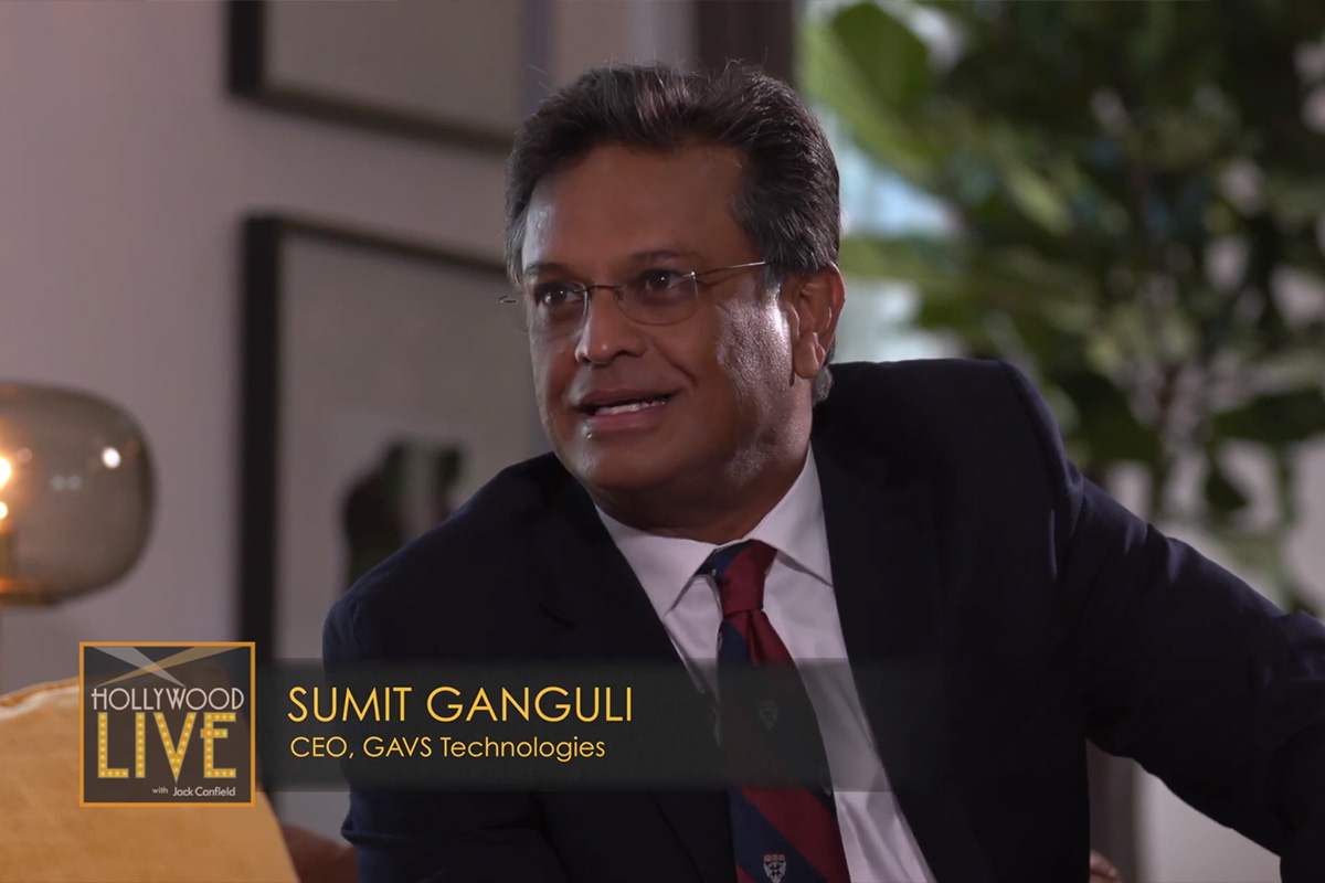 Sumit Ganguli, CEO, GAVS Technologies, on ‘Hollywood Live’ with Jack Canfield