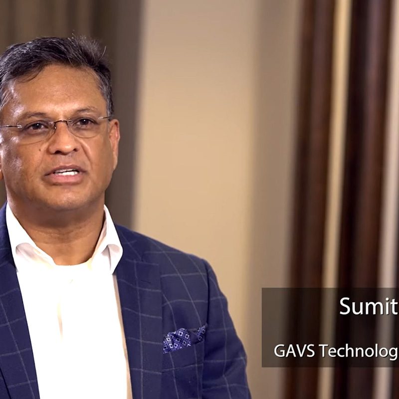 Sumit on GAVS’ Artificial Intelligence led IT Operations solution for Digital Transformation