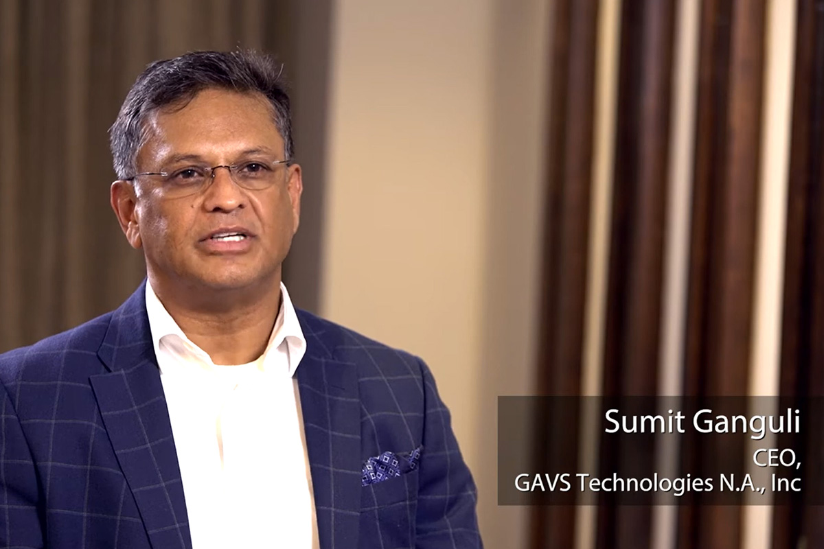Sumit on GAVS’ Artificial Intelligence led IT Operations solution for Digital Transformation
