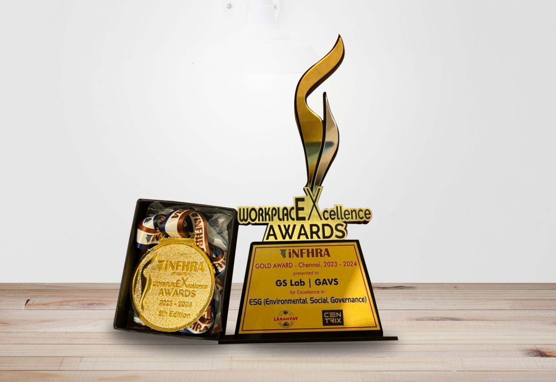 GS Lab | GAVS bags Gold at the iNFHRA Workplace Excellence Award