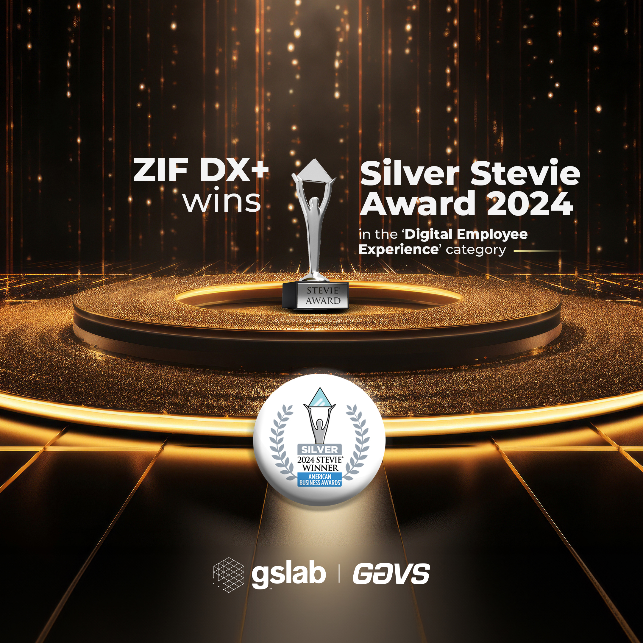 ZIF Dx<sup>+</sup> clinches a Stevie Award at ABAs 2024